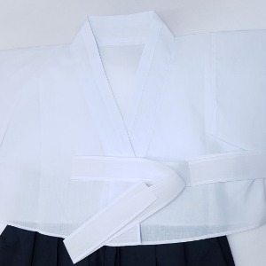 코스프레 이벤트 행사용  유관순 한복 흰 저고리·검정 치마